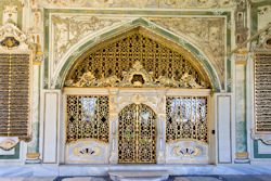 The grand Entrance to the Imperial Council Chambers of Topkapi Palace